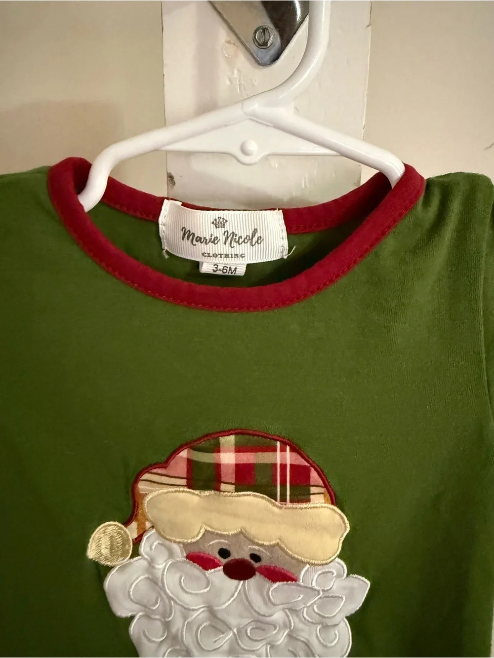 Marie Nicole Santa Romper